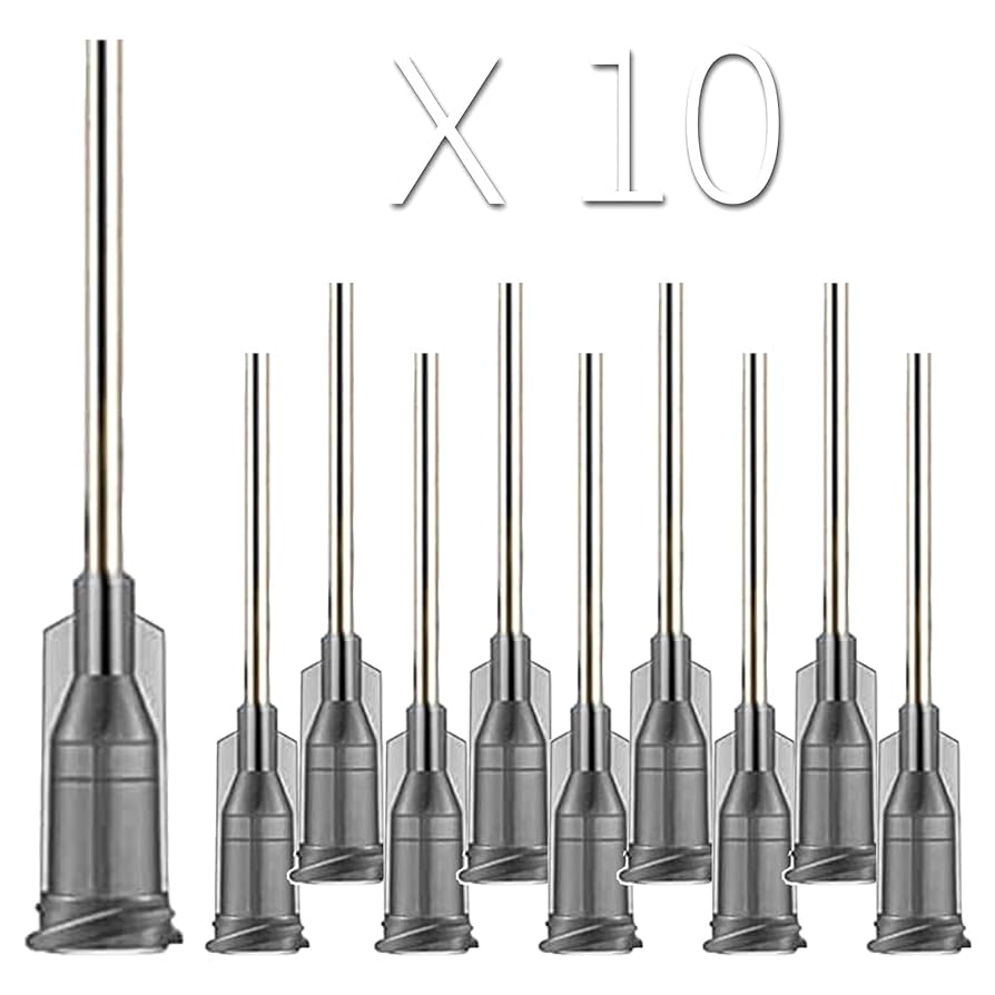 Amazon.co.jp: TOUFEIYUAN 10個16GA3.5CM シリンジ 交換針替針